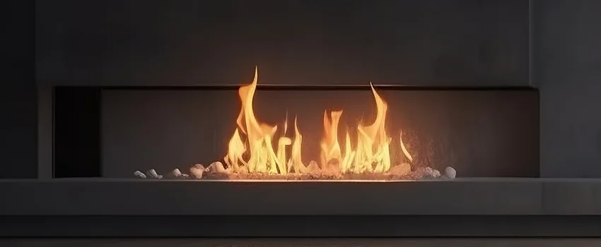 B-Vent Gas Fireplace Installation in Whitby, ON